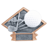 Diamond Plate Resin Trophy - Custom Engraved Award