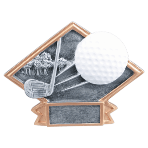 Diamond Plate Resin Trophy - Custom Engraved Award
