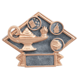 Diamond Plate Resin Trophy - Custom Engraved Award