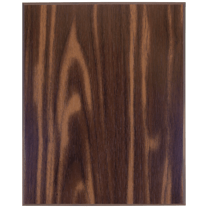 Walnut Finish Plaque with 45 Degree Bevel Edge - Custom Engraved Plaque