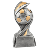 A 5.5in. Soccer Embrace Resin