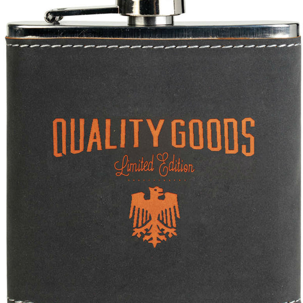 6 Oz Flask - Laser Engraved Drinkware