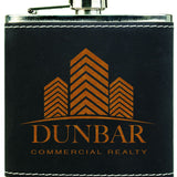 6 Oz Flask - Laser Engraved Drinkware
