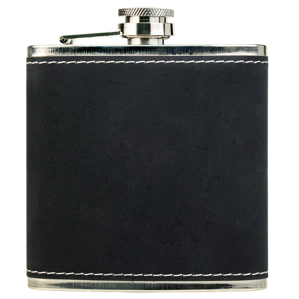 6 Oz Flask - Laser Engraved Drinkware