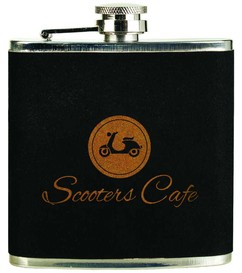 6 Oz Flask - Laser Engraved Drinkware