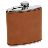 6 Oz Flask - Laser Engraved Drinkware