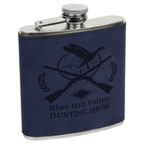 6 Oz Flask - Laser Engraved Drinkware