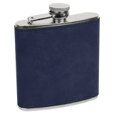 6 Oz Flask - Laser Engraved Drinkware
