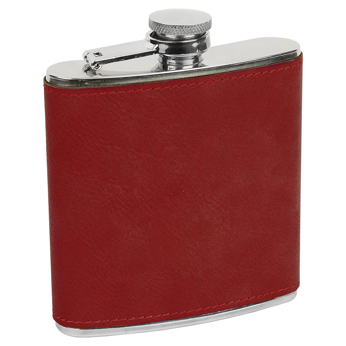 6 Oz Flask - Laser Engraved Drinkware