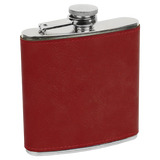6 Oz Flask - Laser Engraved Drinkware
