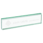 Jade Glass 8" Desk Wedge - Laser Engraved Drinkware