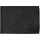 Black with Silver Engraving Insert for Serving Tray - Laser Engraved Leatherette