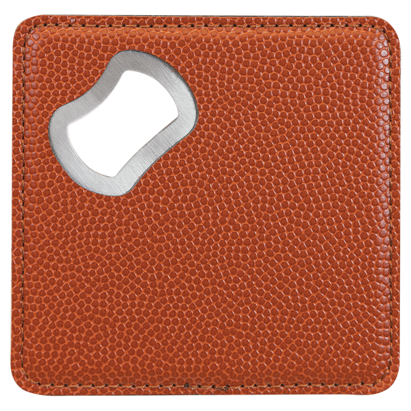 Bottle Opener Coaster - Leatherette