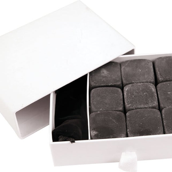9-Piece Whiskey Stone Set - Custom Laser Engraved
