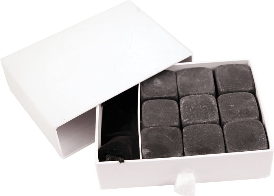 9-Piece Whiskey Stone Set - Custom Laser Engraved