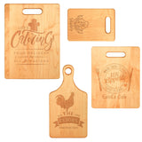 Maple Cutting Board - Laser Engraved Kitchen