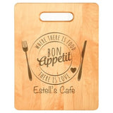 Maple Cutting Board - Laser Engraved Kitchen