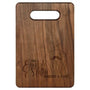 Walnut Cutting Board - Laser Engraved Kitchen