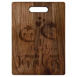 Walnut Cutting Board - Laser Engraved Kitchen