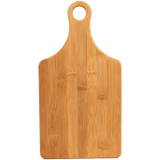 Paddle Shape Cutting Board Bamboo-Wood - Laser Engraved Kitchen