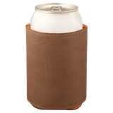 Dark Brown with Black Engraving Beverage Holder - Laser Engraved Corporate Gift