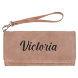 A Blush Wallet Strap - Laserable Leatherette Creekside Collection 7 1/2