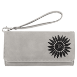 A Light Gray Wallet Strap - Laserable Leatherette Creekside Collection 7 1/2