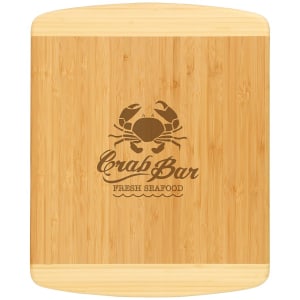 2-Tone Cutting Board - Laser Engraved Kitchen