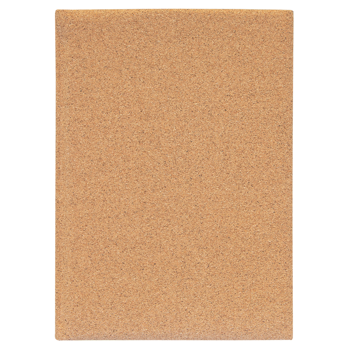 Cork with Black Engraving Journal with Lined Notepad - Laser Engraved Leatherette