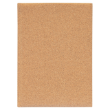 Cork with Black Engraving Journal with Lined Notepad - Laser Engraved Leatherette