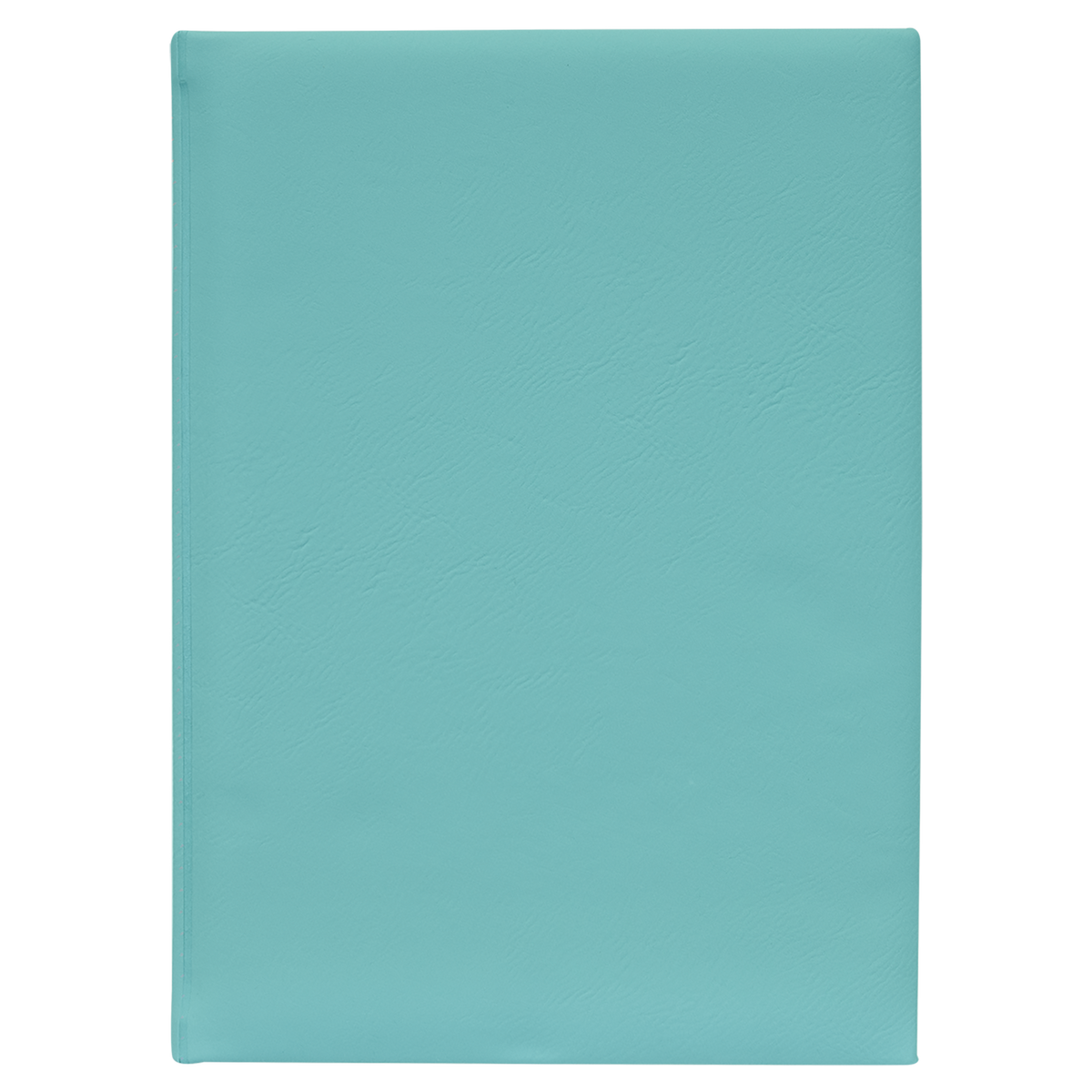 Teal with Black Engraving Journal with Lined Notepad - Laser Engraved Leatherette