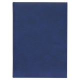 Blue with Silver Engraving Journal with Lined Notepad - Laser Engraved Leatherette