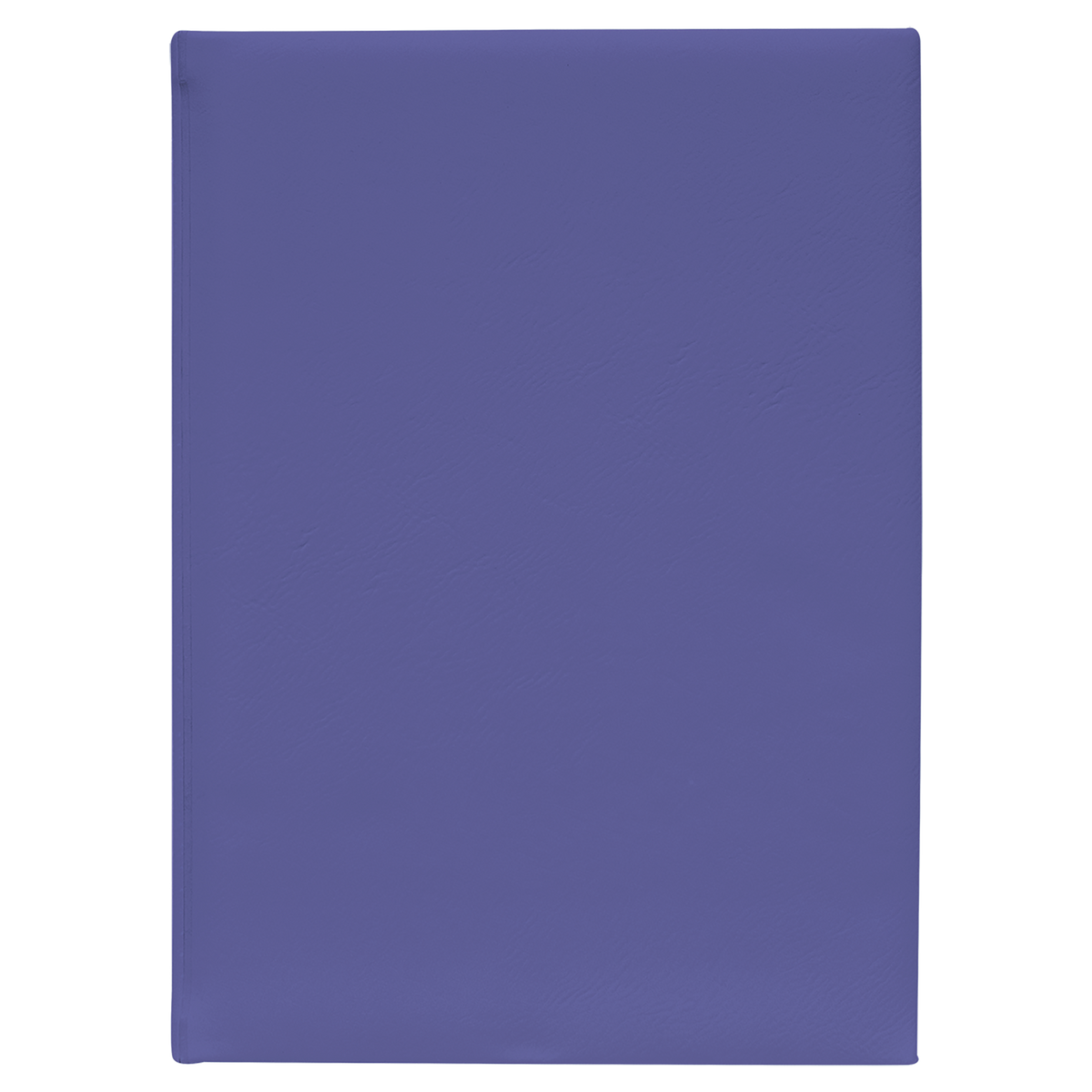 Purple with Black Engraving Journal with Lined Notepad - Laser Engraved Leatherette