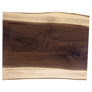 Walnut Cutting and Charcuterie Board - Laser Engraved Kitchen