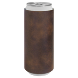 Rustic with Gold Engraving Slim Beverage Holder - Laser Engraved Drinkware