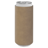 Light-Brown Slim Beverage Holder - Laser Engraved Drinkware