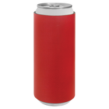 Red with Black Engraving Slim Beverage Holder - Laser Engraved Drinkware