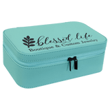 Leatherette Jewelry Box - 7.5