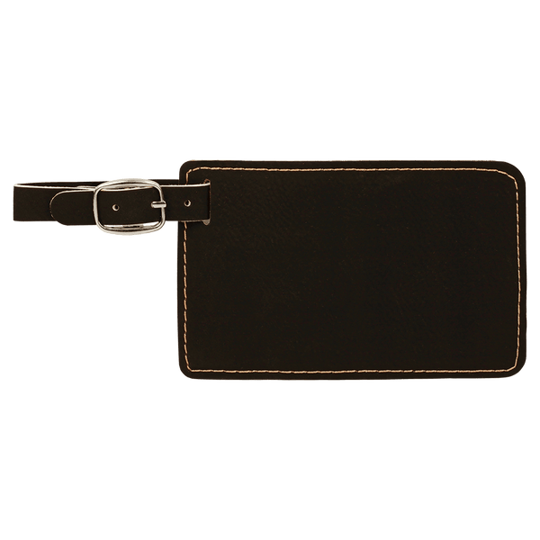 Luggage Tag - Laser Engraved Leatherette