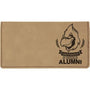 Light Brown with Black Engraving Checkbook Cover - Laser Engraved Leatherette