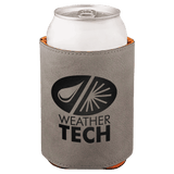 Gray with Black Engraving Beverage Holder - Laser Engraved Corporate Gift