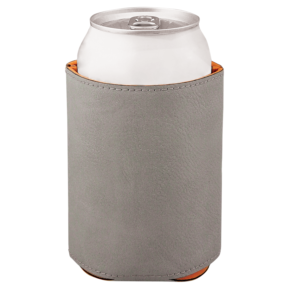Gray with Black Engraving Beverage Holder - Laser Engraved Corporate Gift