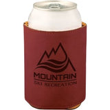 Rose with Black Engraving Beverage Holder - Laser Engraved Corporate Gift