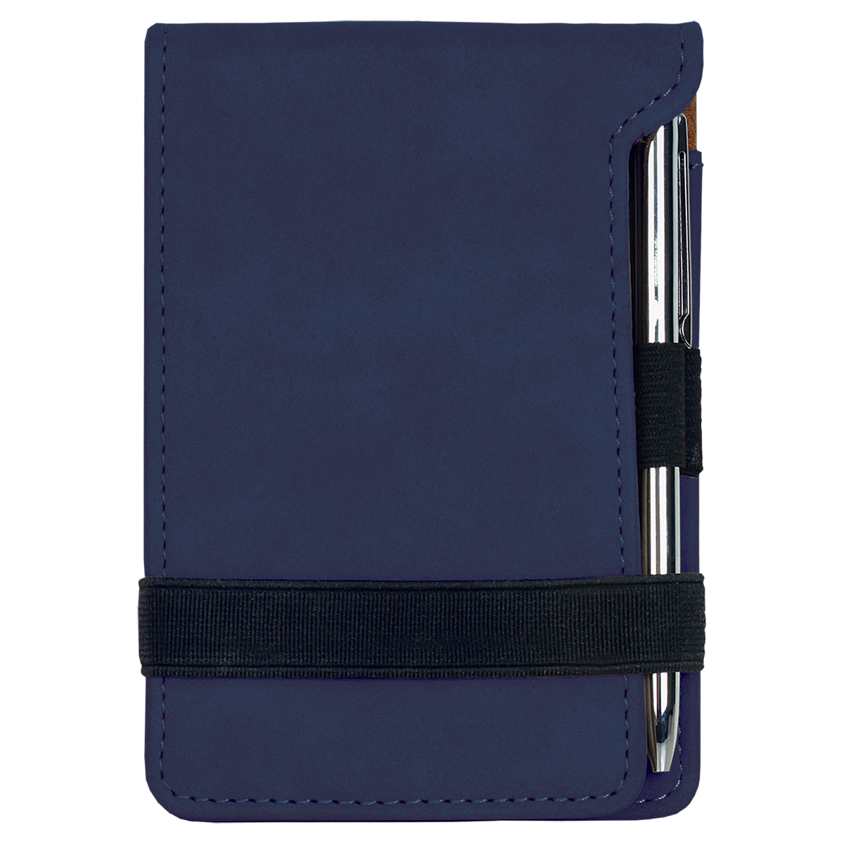 Mini Notepad with Pen - Laser Engraved Leatherette