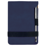 Mini Notepad with Pen - Laser Engraved Leatherette