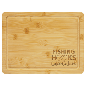 Cutting Board with Drip - Laser Engraved Kitchen