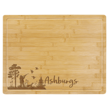 Cutting Board with Drip - Laser Engraved Kitchen