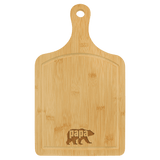 Cutting Board Paddle Shape with Drip - Laser Engraved Kitchen
