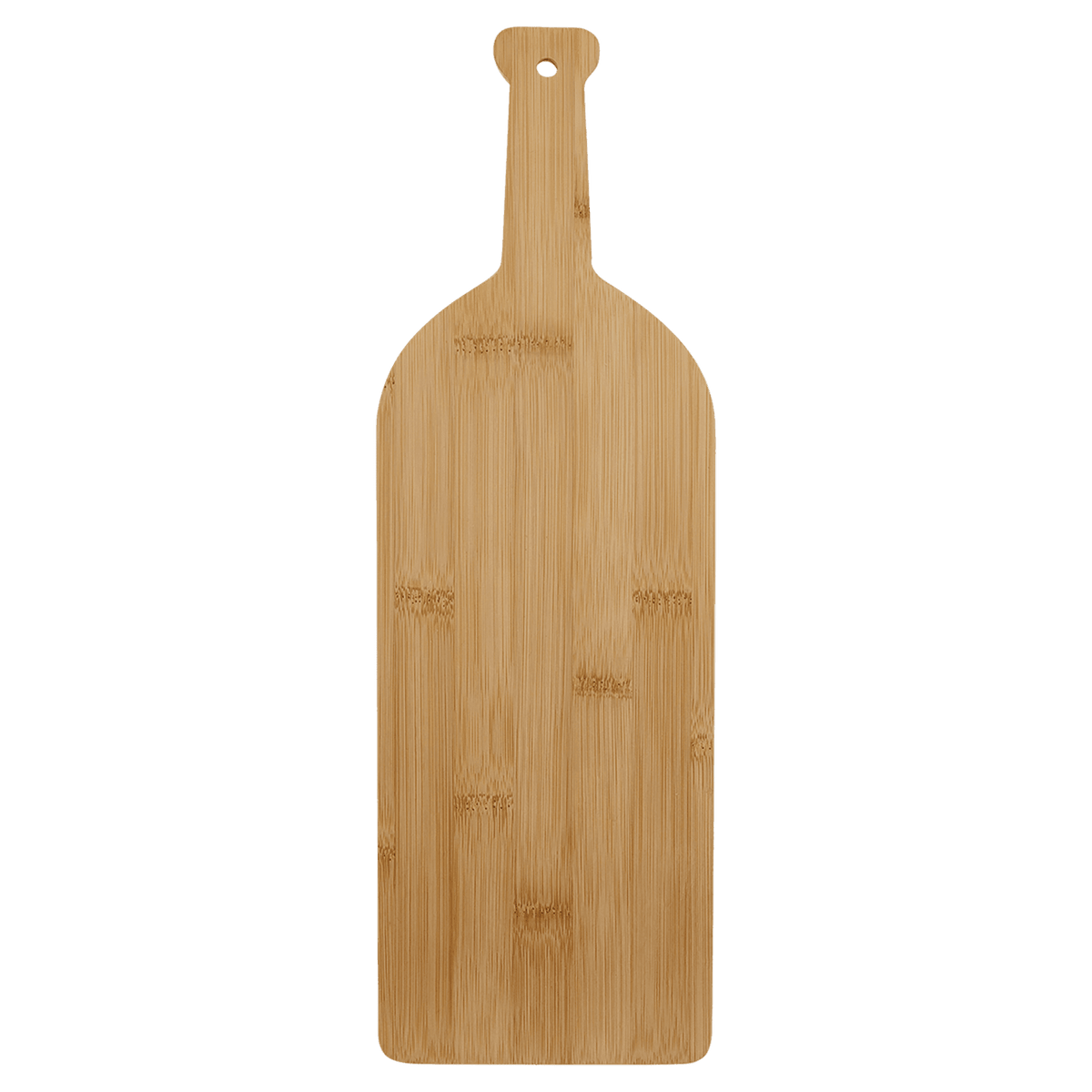Wine Bottle Bamboo Cutting Board - Laser Engraved Drinkware
