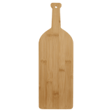 Wine Bottle Bamboo Cutting Board - Laser Engraved Drinkware